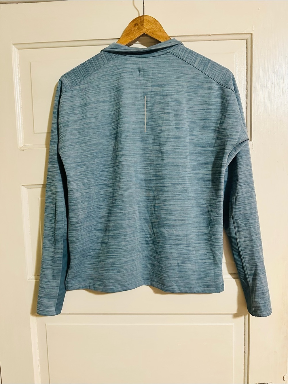 Nike Dri-FIT Quarter Zip Pullover Jacket Women’s Small Teal Heather - Picture 5 of 6